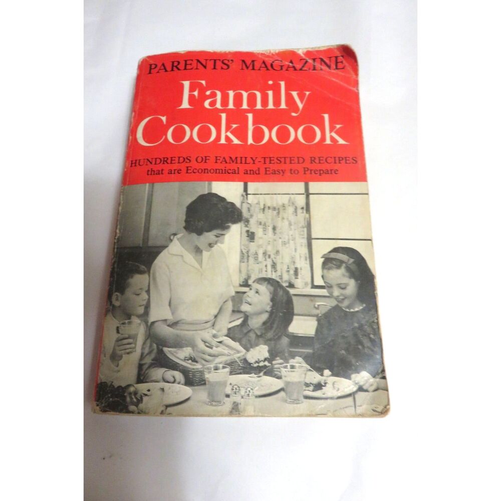 MID CENTURY PARENTS MAGAZINE FAMILY COOK BOOK
